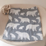 SOMMER EDITION | Baumwolle/Bambus Muslin Swaddle Blanket