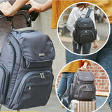 Verschiedene Life-Style Bilder des Wickelrucksacks Flexi
