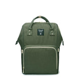 Grossaufnahme Wickelrucksack Uni in Oliv Grün. Alle Farben des Wickelrucksacks Uni. Das Design ist ähnlich zu Pomelo Best, Anello, Lekebaby, Queenya oder lequeen