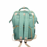 Rückseite des Wickelrucksack Uni