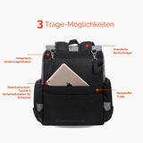 Gross, stylisch, cool, praktisch, funktional, modern, ankömmling Wickelrucksack, Mama Rucksack, Mami Rucksack, Mutter rucksack, papa rucksack, Vater ruskack, unisex wickelrucksack, Wickeltische rucksackfunktion, Baby Tasche, klinikrasche, spitaltasche, Dokoclub, doko club, sunveno, lekebaby, LEQUEEN, fillikid, pomelo best, lässig anello geschenk entbindung geburt babyshower, Schweiz