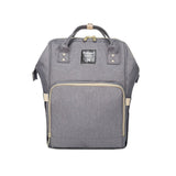 Grossaufnahme Wickelrucksack Uni in Grau. Alle Farben des Wickelrucksacks Uni. Das Design ist ähnlich zu Pomelo Best, Anello, Lekebaby, Queenya oder lequeen