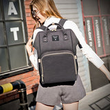 Wickelrucksack Uni über beide Schultern getragen von hinten