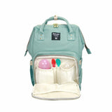 Details der Vordertasche vom Wickelrucksack Uni