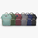 Alle Farben des Wickelrucksacks Uni. Das Design ist ähnlich zu Pomelo Best, Anello, Lekebaby, Queenya oder lequeen