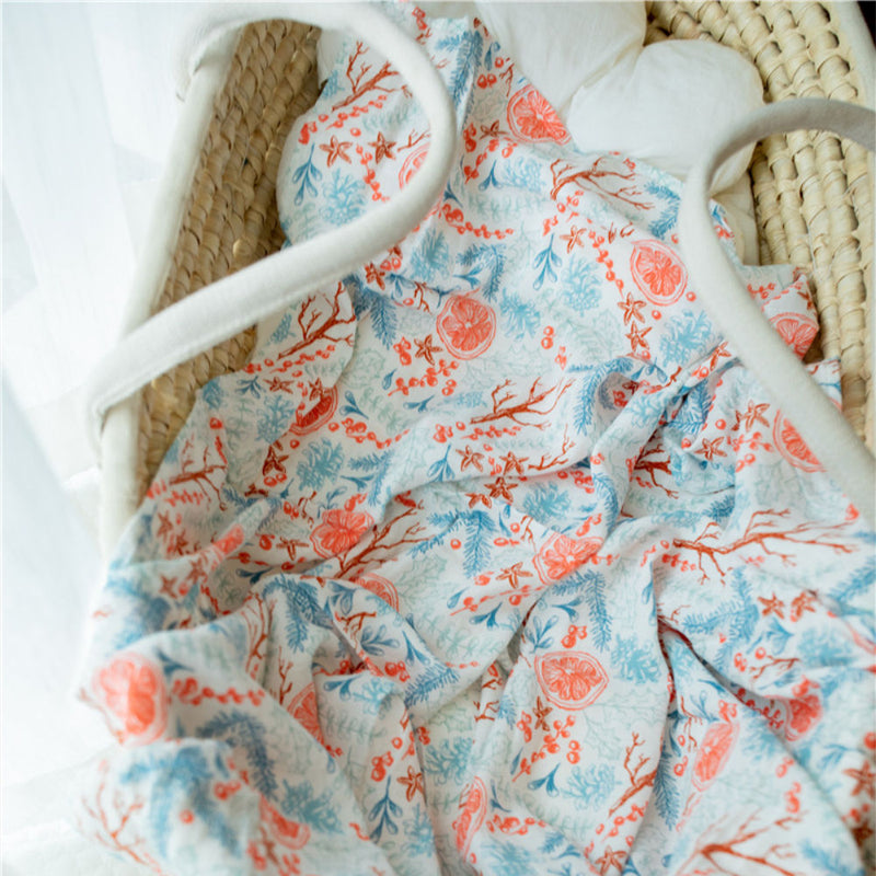 SOMMER EDITION | Baumwolle/Bambus Muslin Swaddle Blanket
