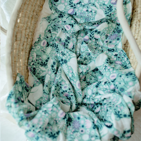SOMMER EDITION | Baumwolle/Bambus Muslin Swaddle Blanket